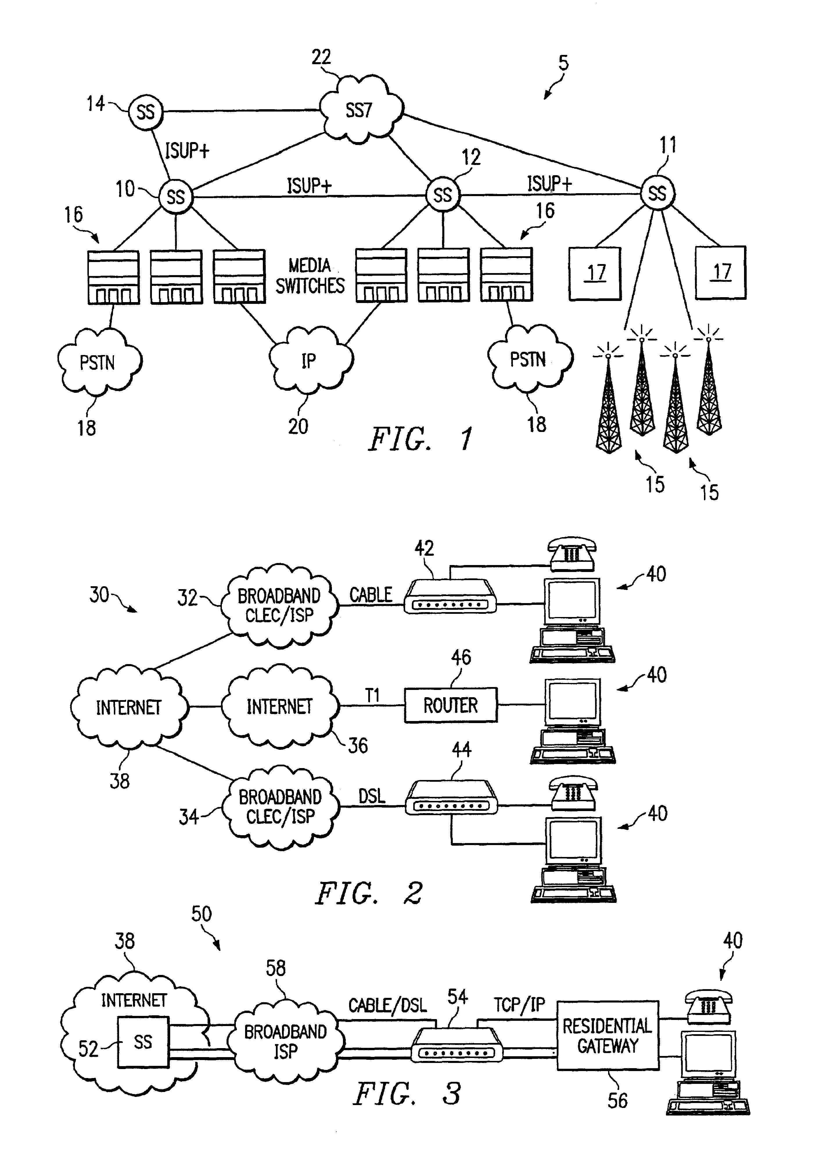 System and method to internetwork wireless telecommunication networks