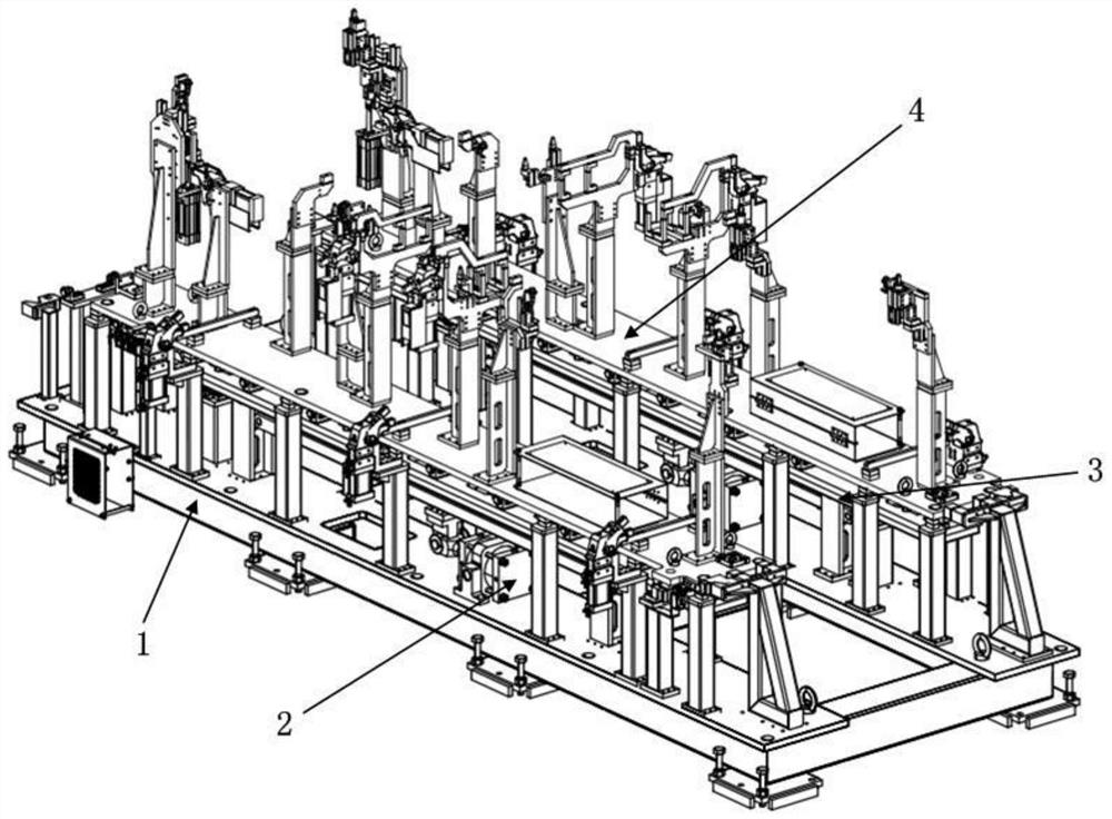 Line-side clamp centering and positioning device