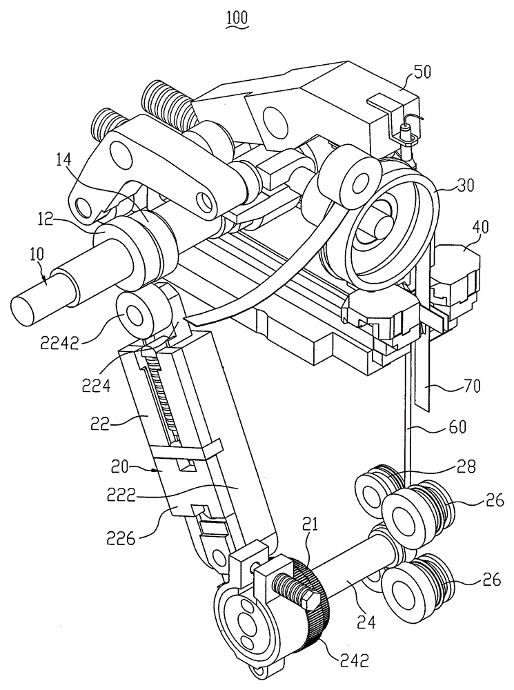 Zipper wire conveying mechanism and zipper dental implant machine using the conveying mechanism