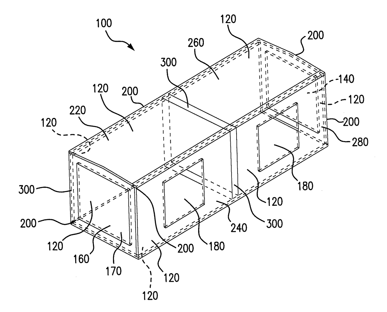 Compression seal groove connector