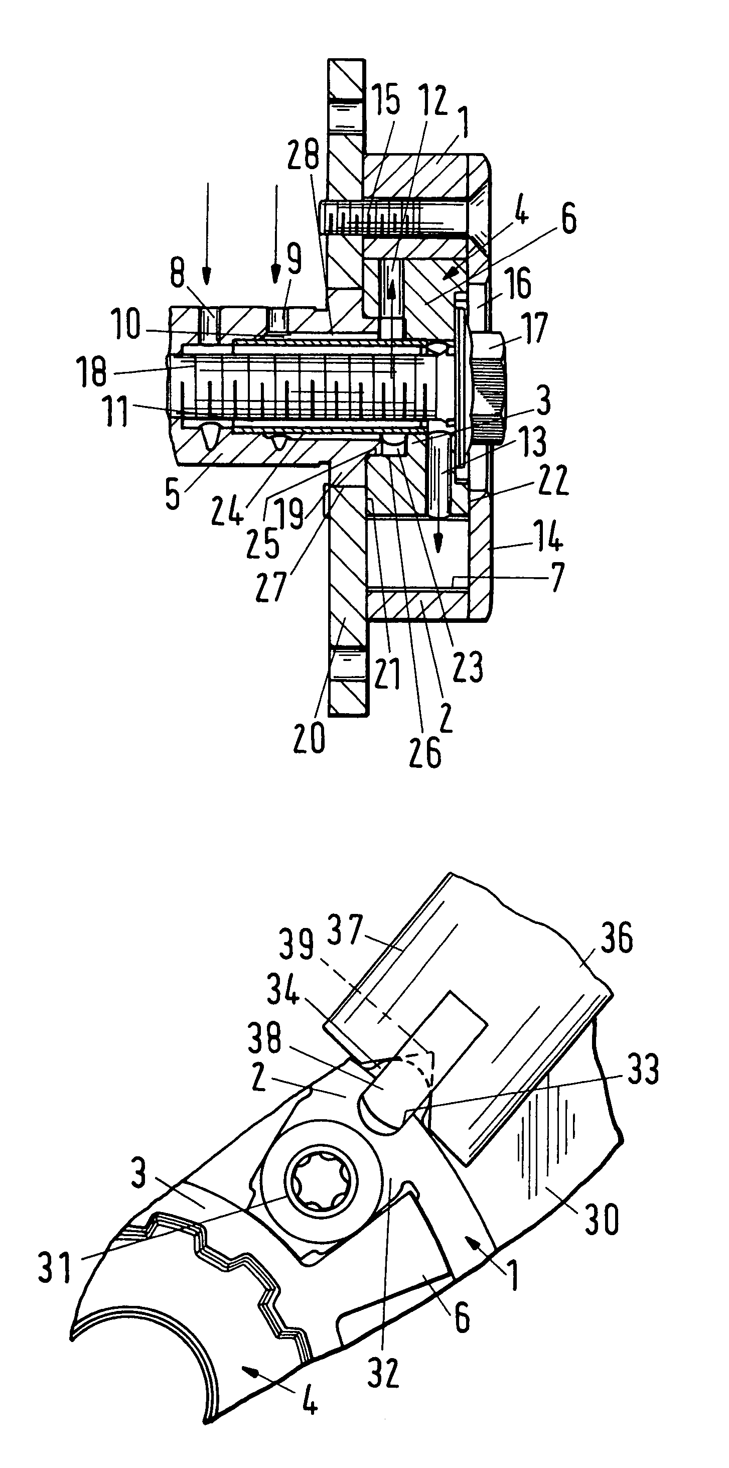 Device for adjusting a camshaft of an internal combustion engine of a motor vehicle