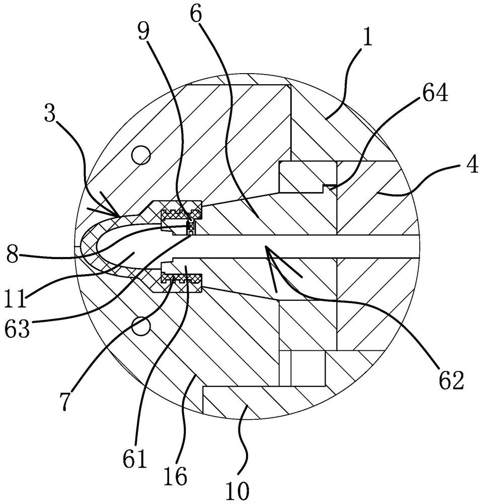 Fixing mechanism of mold