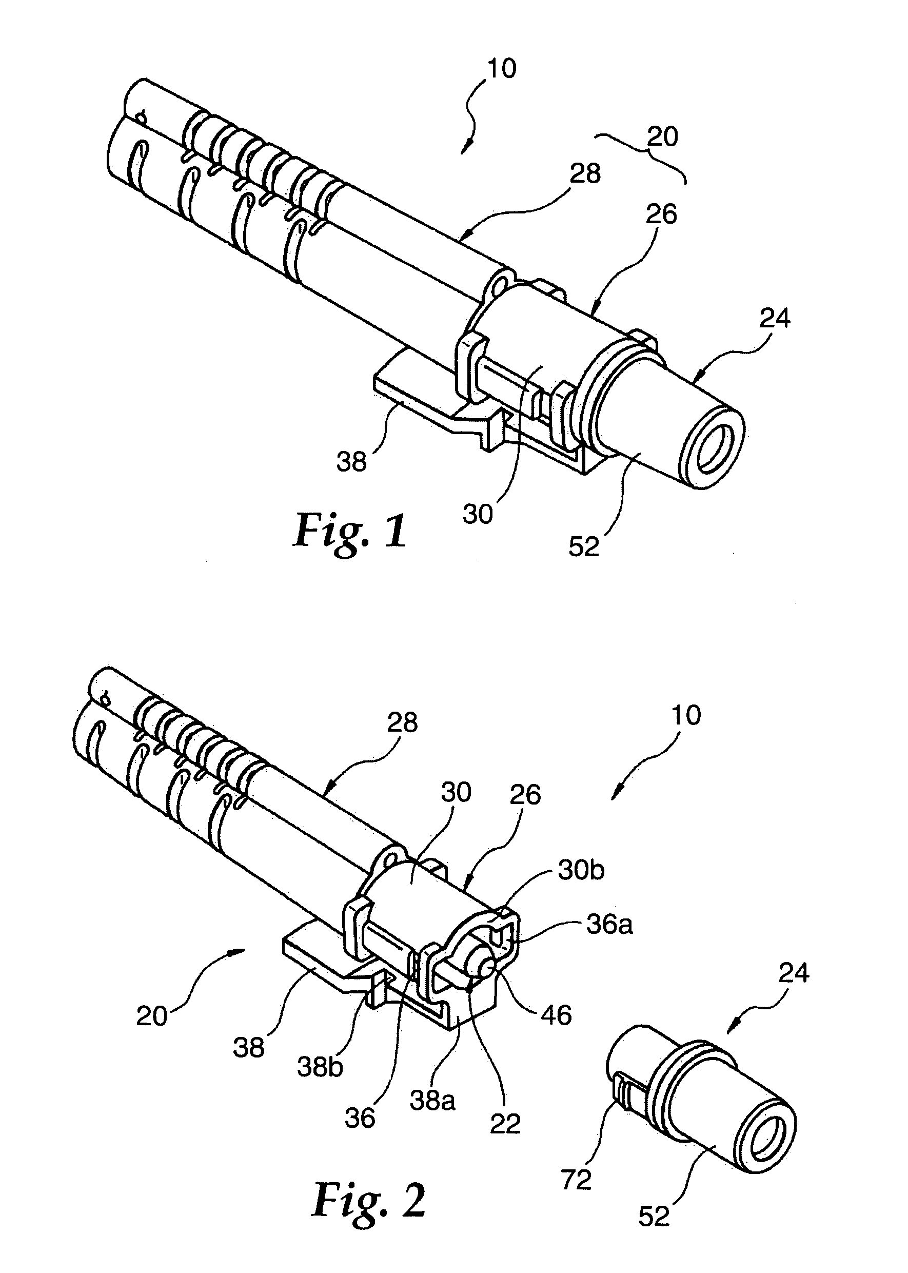 Optical connector, optical fiber with connector, optical fiber connecting device, and optical fiber connection method
