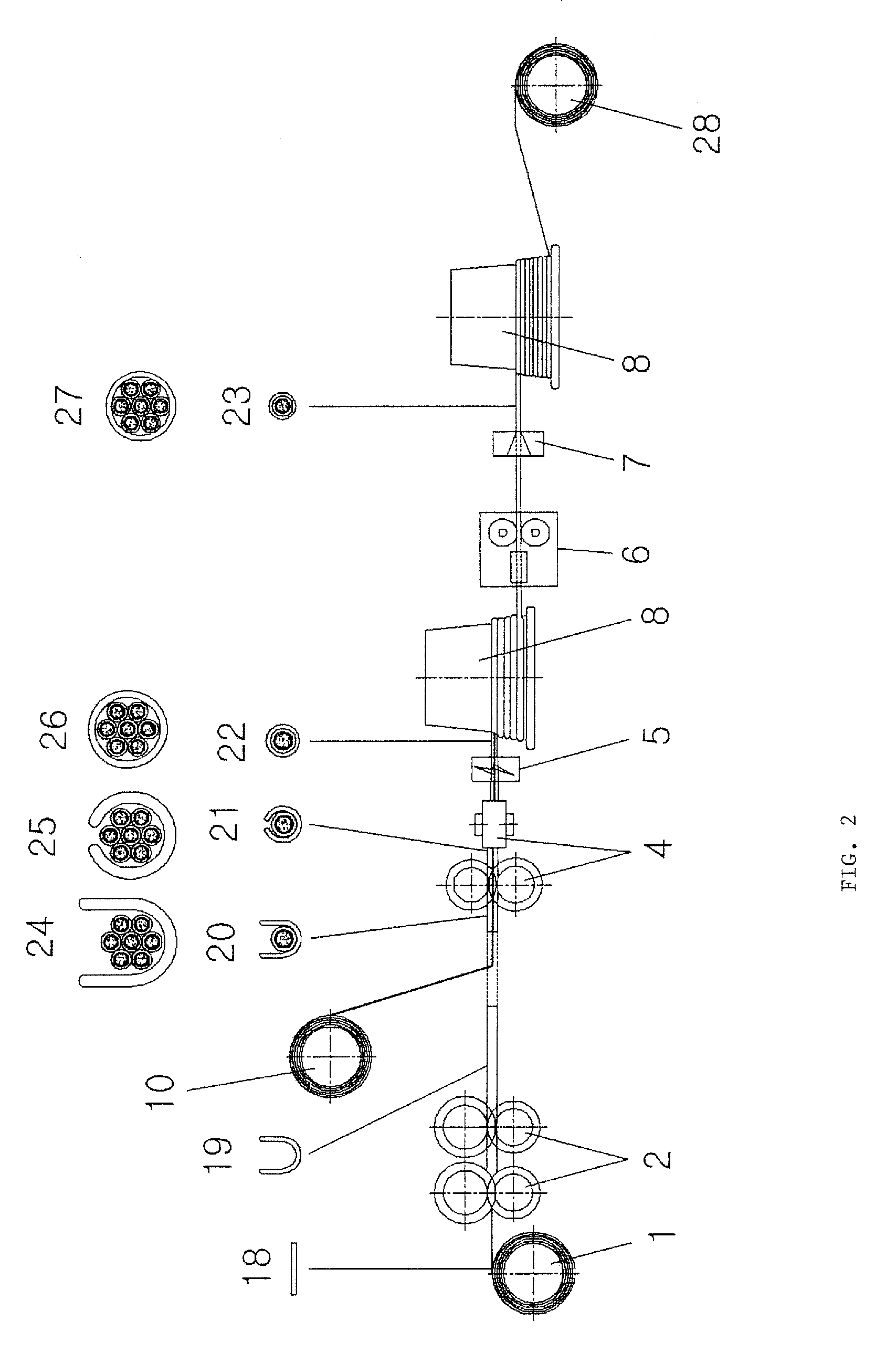 Method of Manufacturing MgB2 Superconducting Wire