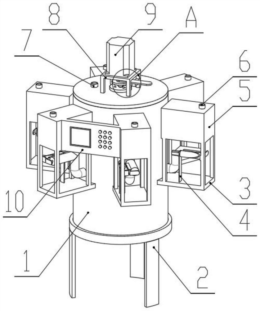 Dispensing device for bath spa essential oil production