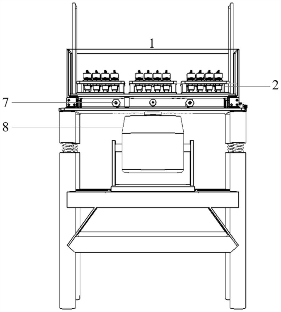 A gis solid insulation multi-sample three-factor aging test device and test method