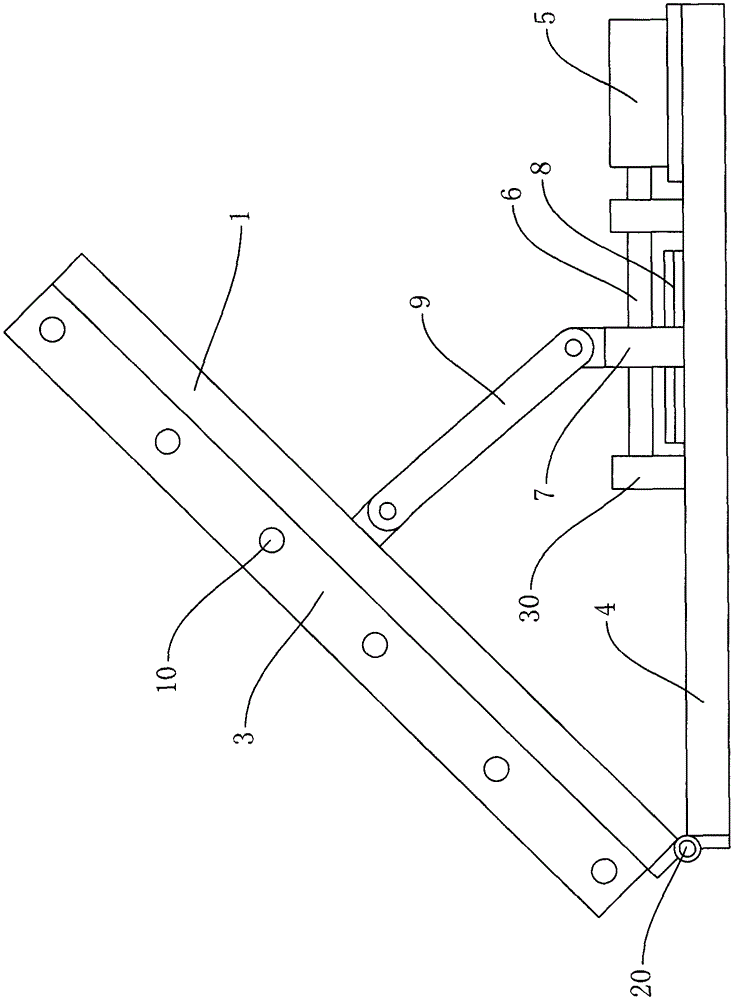 Photovoltaic panel mounting structure