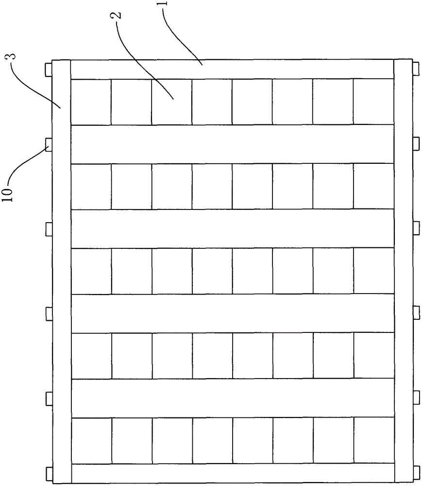 Photovoltaic panel mounting structure