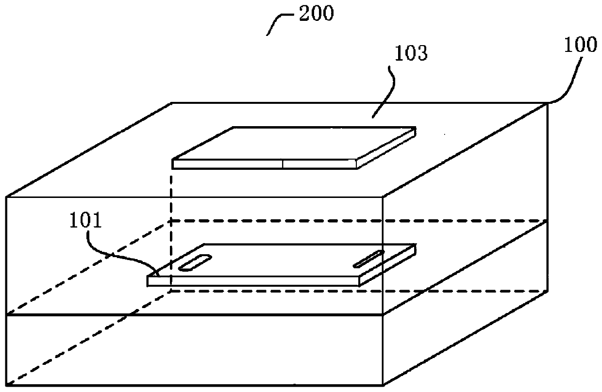 Antenna test device, system, method and related equipment