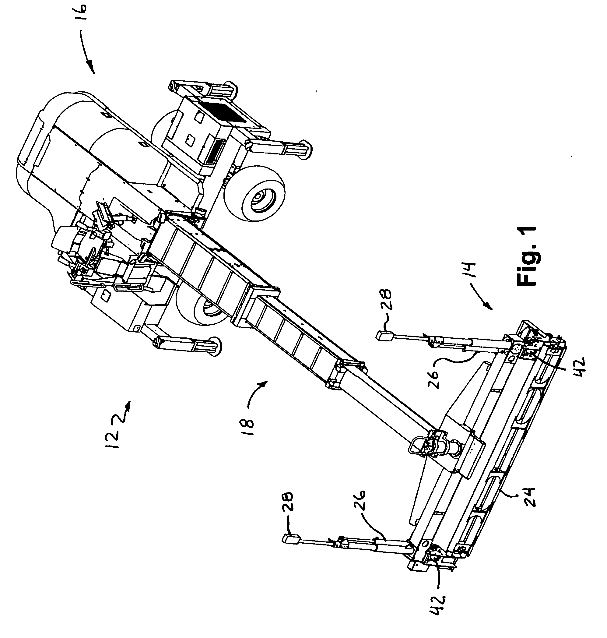 Apparatus and method for improving the control of a concrete screed head assembly