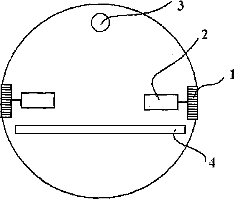 Route planning method of automatic dust collector