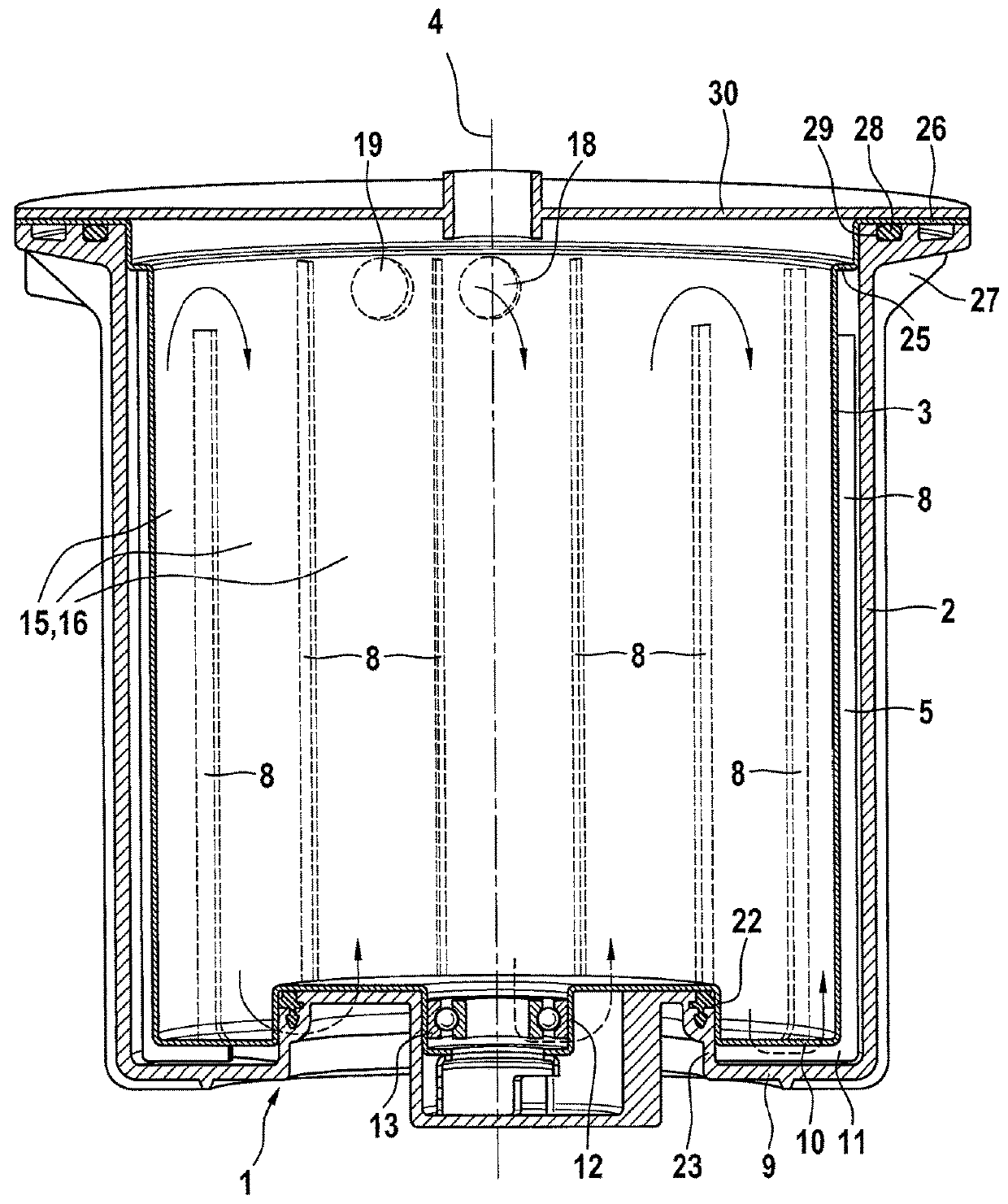 Housing for an electric machine