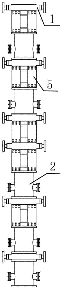 Multi-point excitation seismic test support frame and its design method