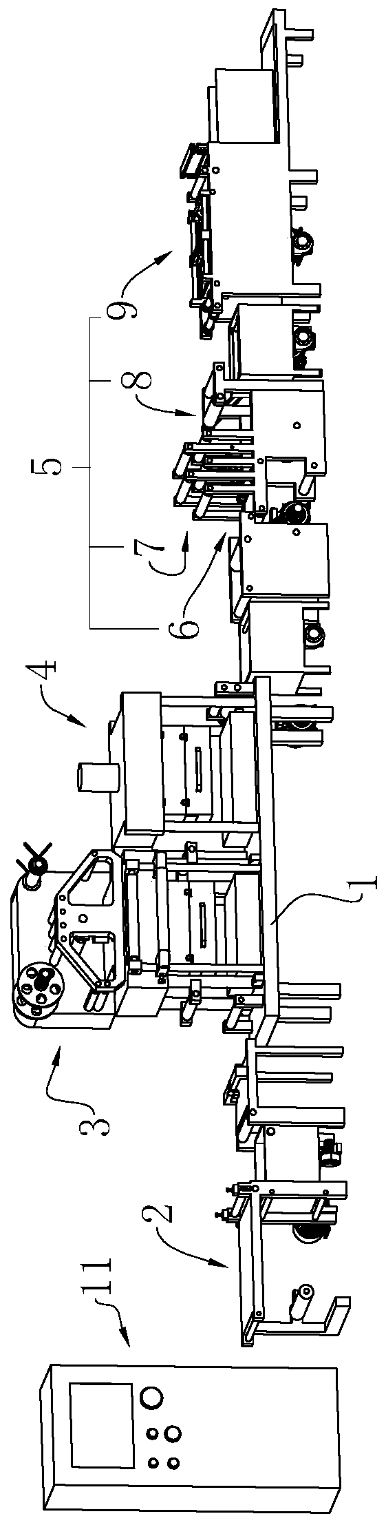 Integrated production line for label production