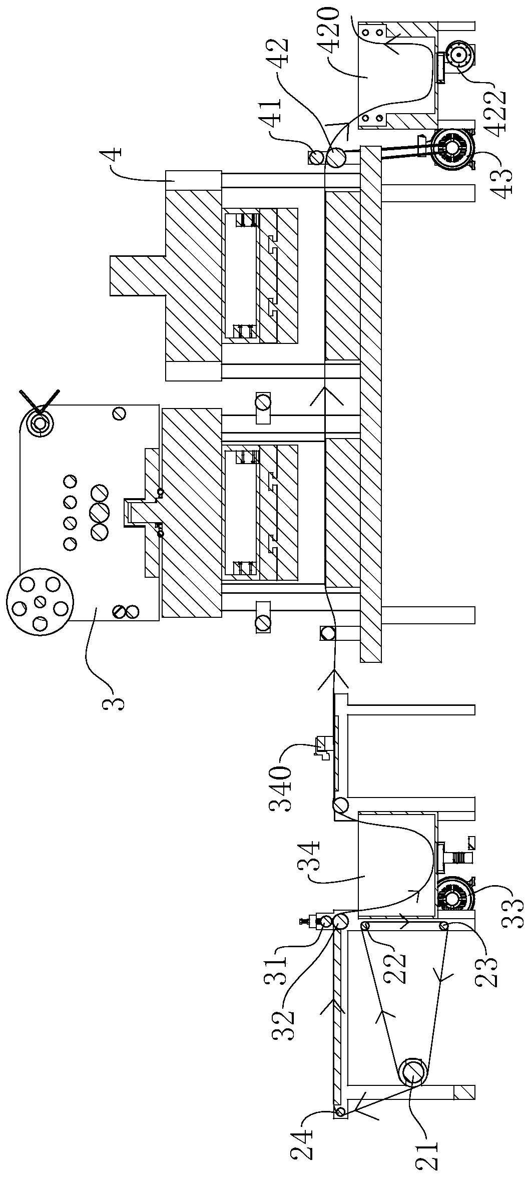 Integrated production line for label production