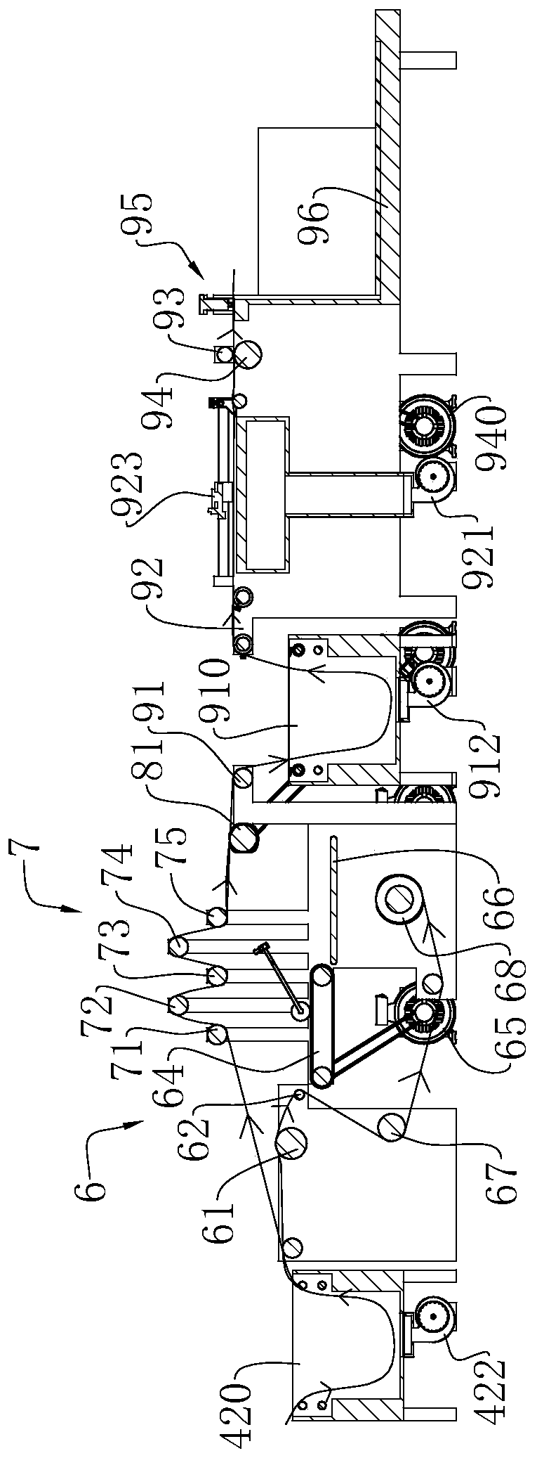 Integrated production line for label production