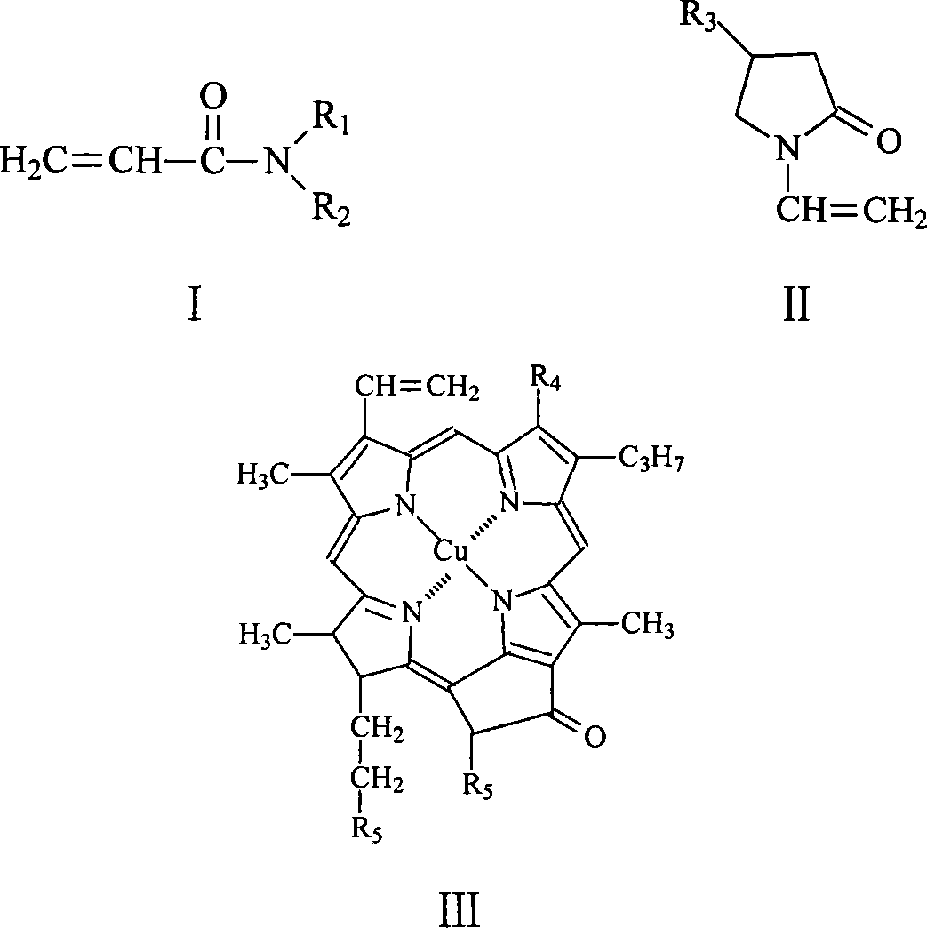 Polymer capable of composing whole reused double water phase system