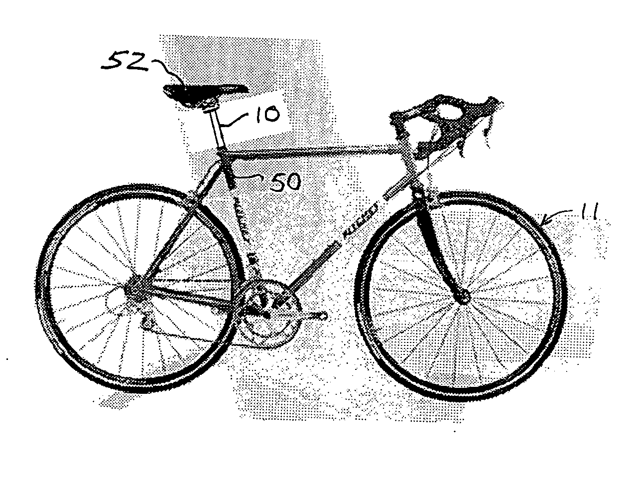 Bicycle pump seatpost