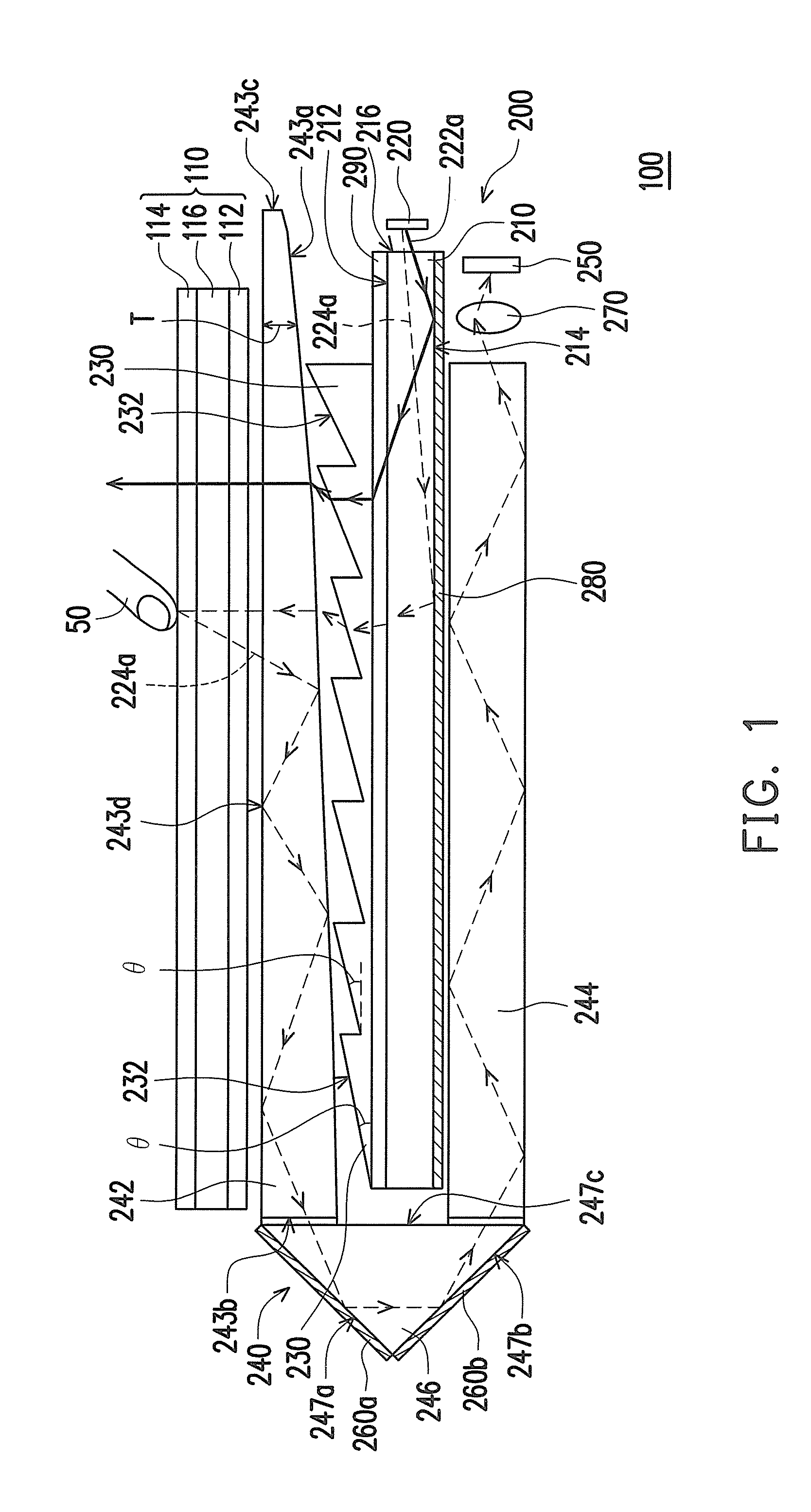 Touch display apparatus and backlight module