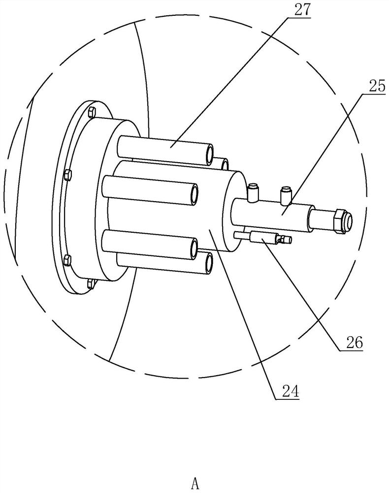 Combustion device with low nitrogen oxide emission