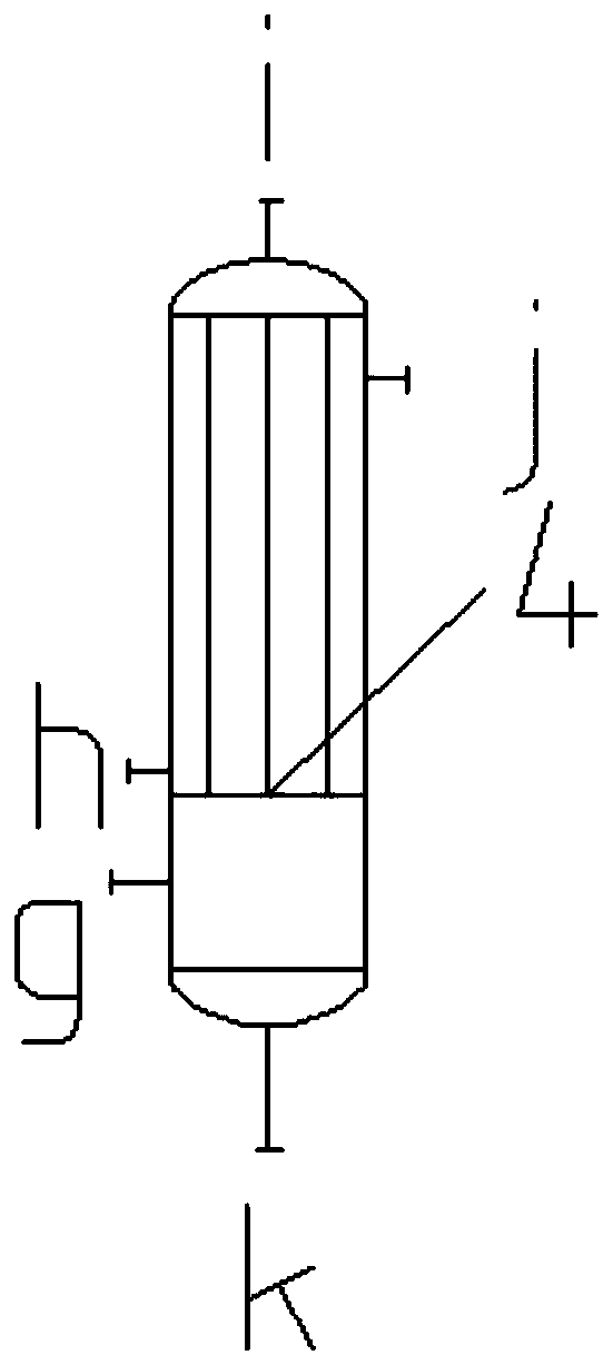 Low-boiling-point ester and glycerol separation device for biodiesel distillation process