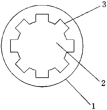 A sunshade support structure