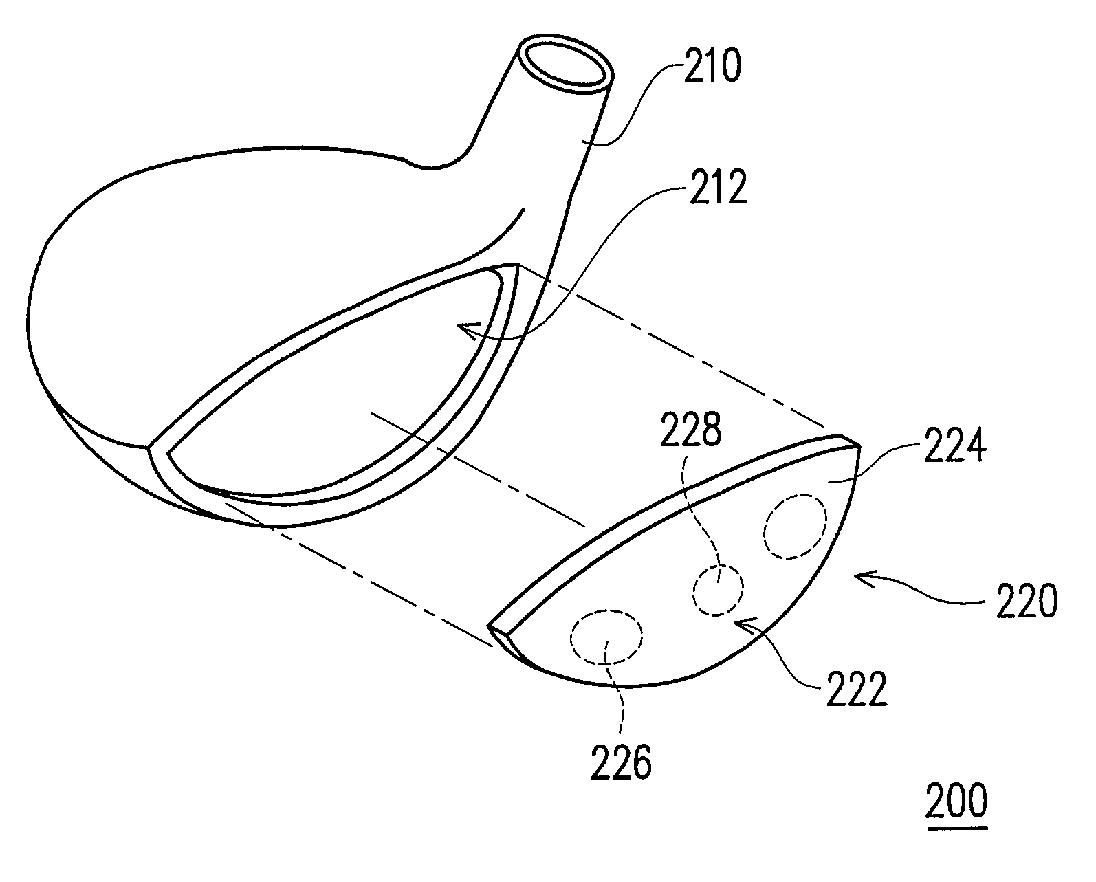 Golf club head and method of fabricating striking plate