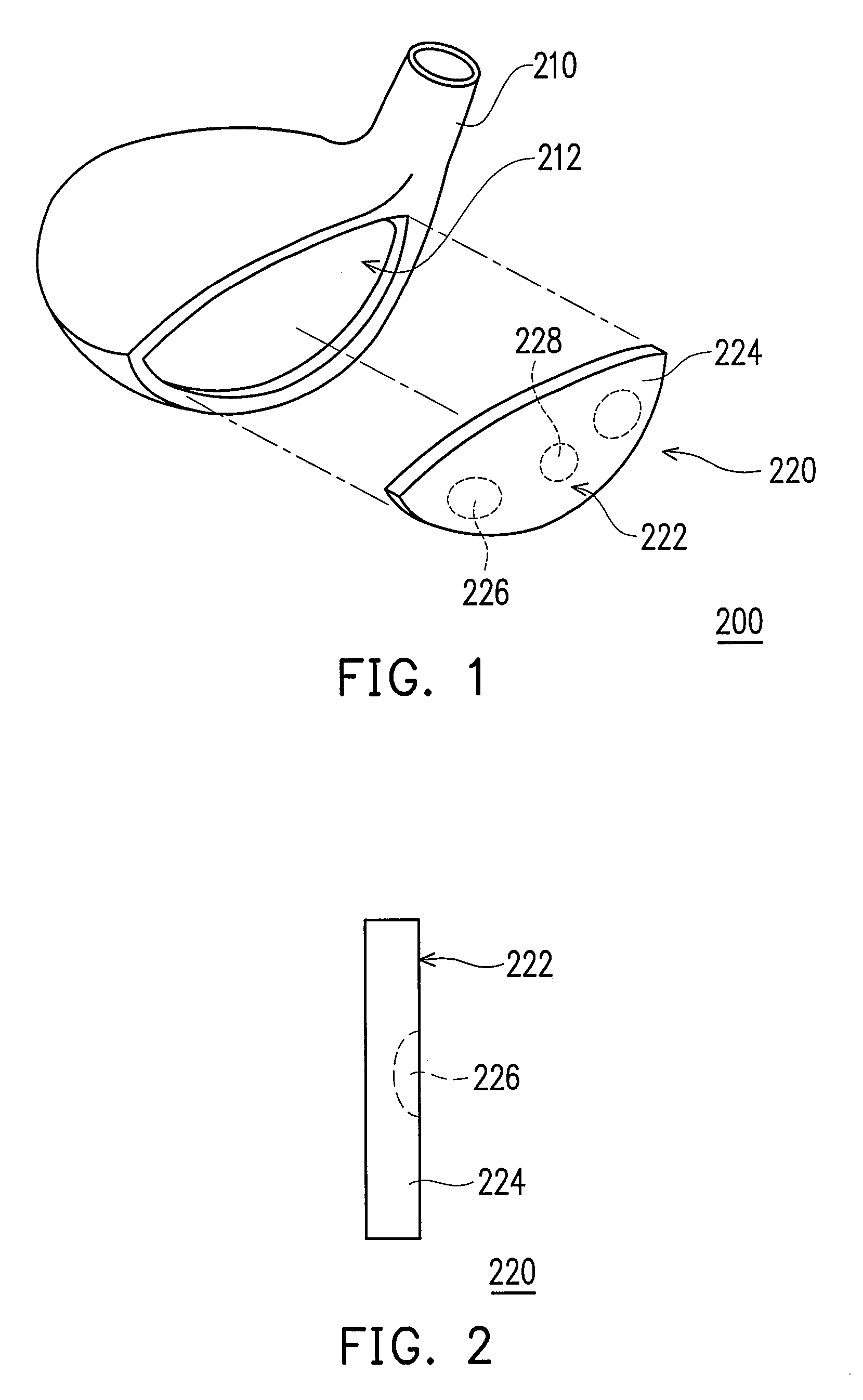 Golf club head and method of fabricating striking plate