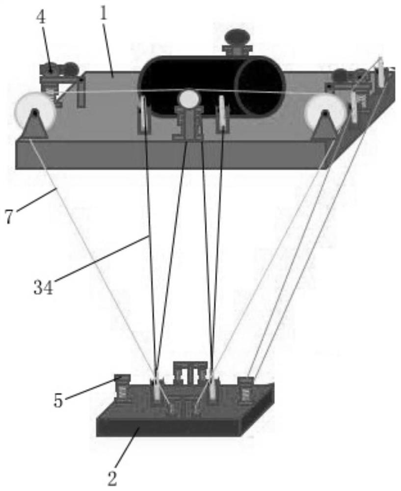 Anti-sway lifting device and carrying equipment thereof