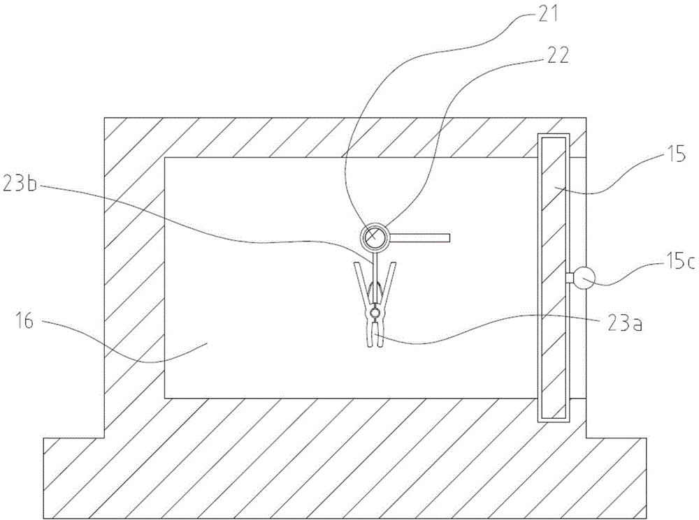 Intensity testing device for lamp light source