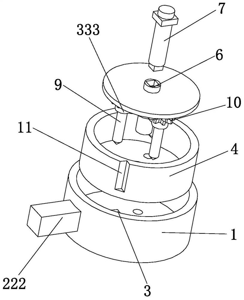 Patella replacement integrated drilling device