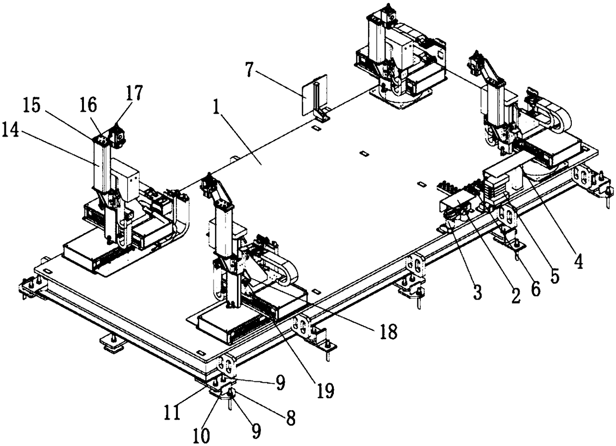 Flexible positioning mechanism for white vehicle body assembly welding