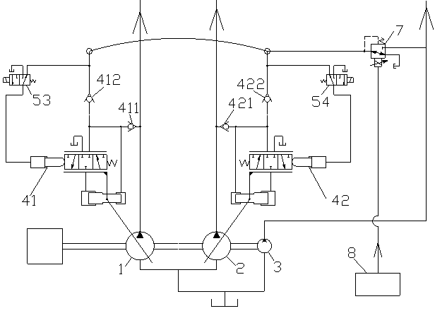 Control structure and control method for switching electric control to hydraulic control for electric control master pump of excavator