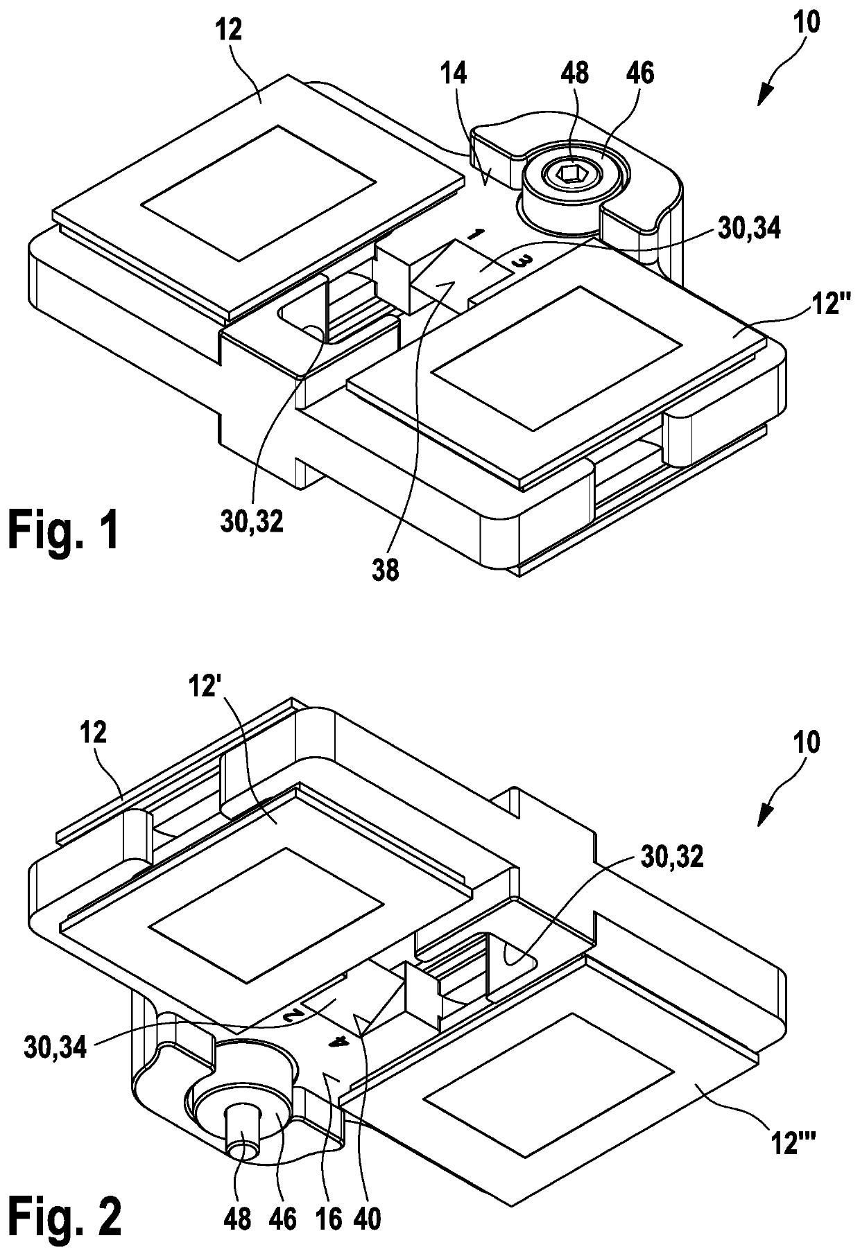Holder for a plurality of reference standards for calibrating a measurement system