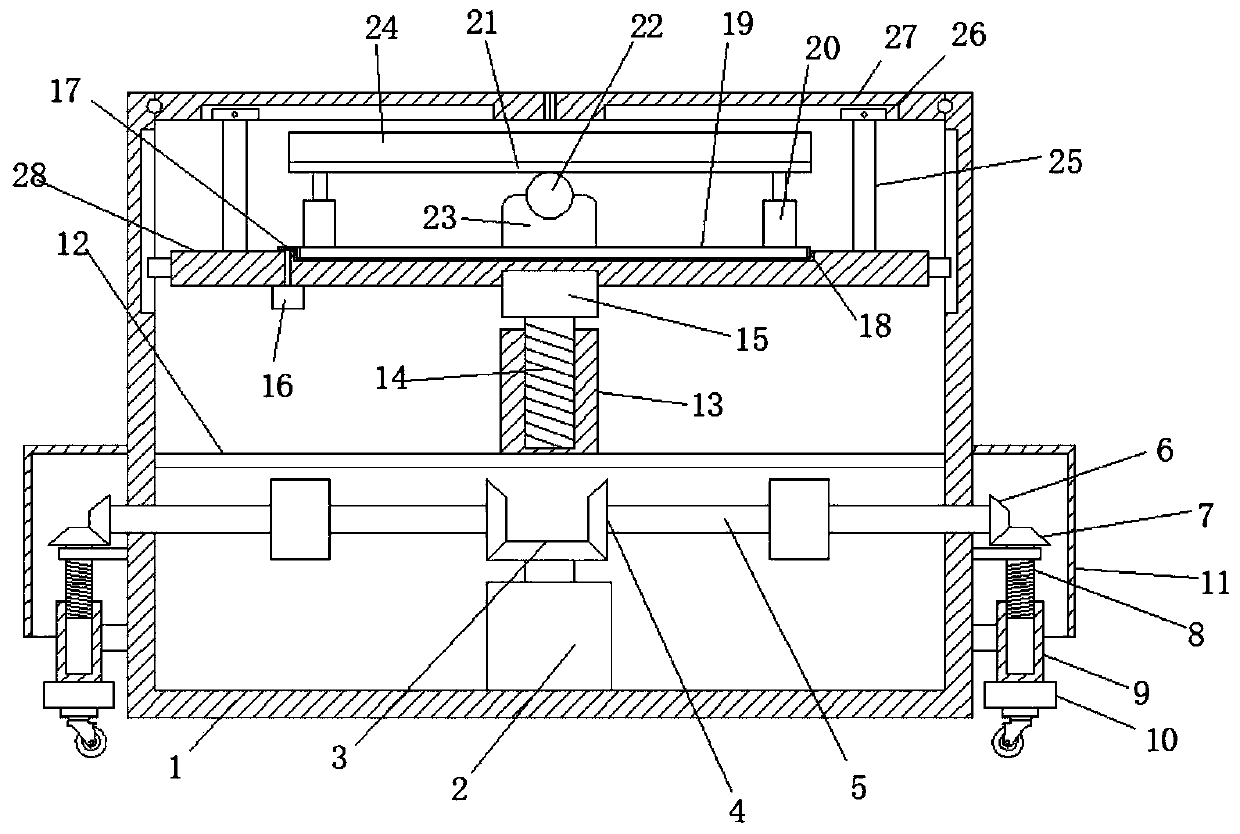 Electronic communication antenna automatic control device based on Internet of Things