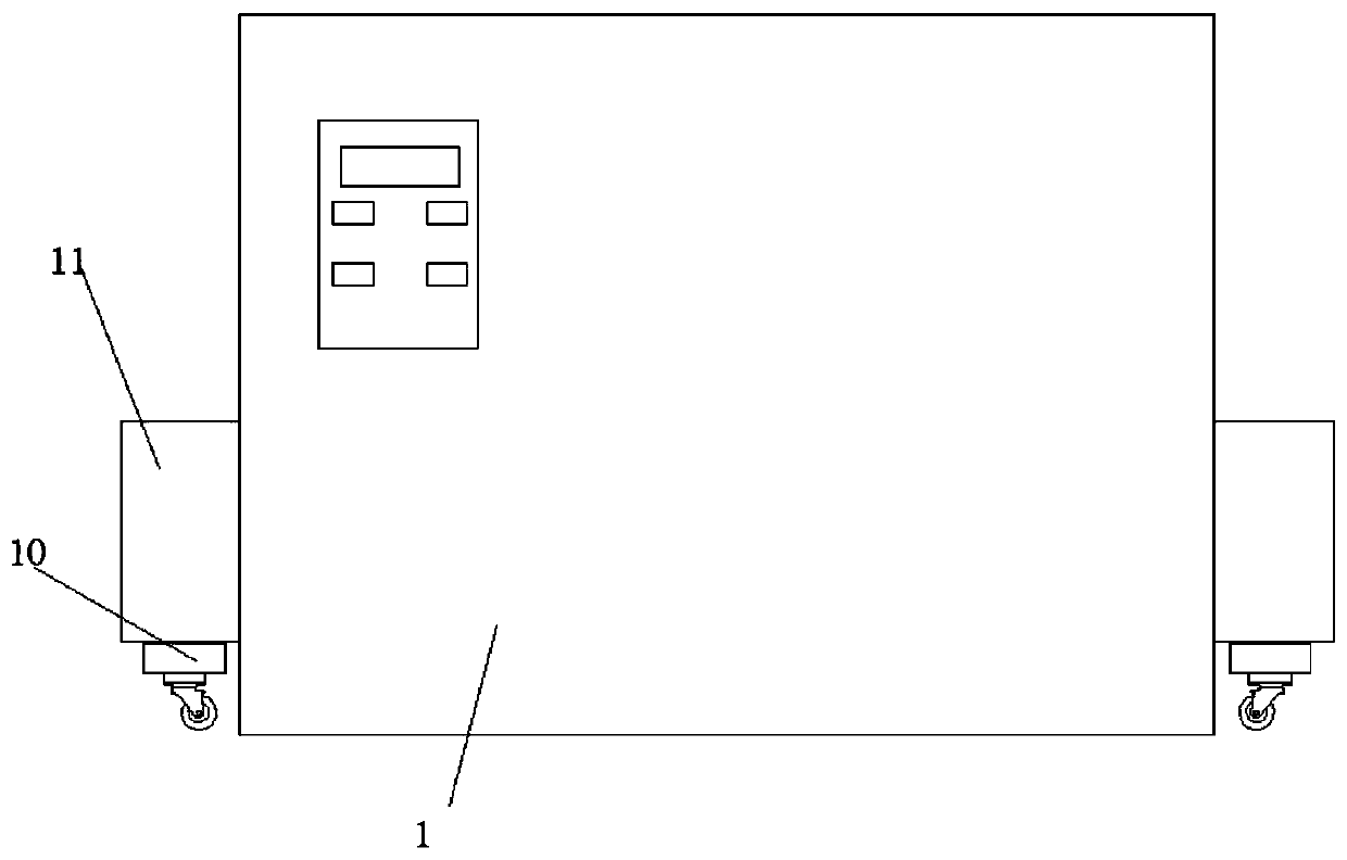 Electronic communication antenna automatic control device based on Internet of Things