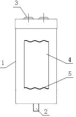 Photovoltaic capacitor and processing process thereof