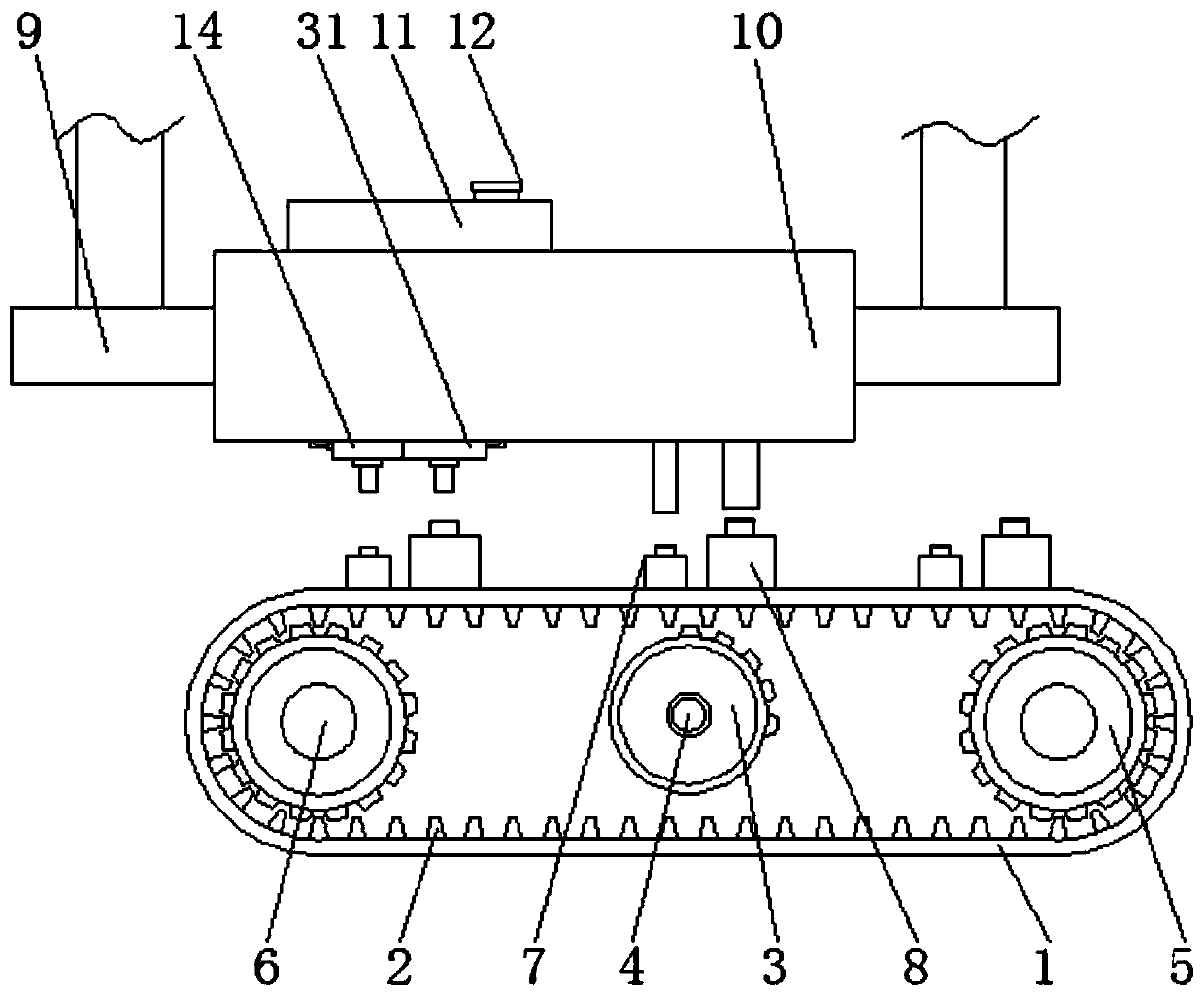 A cosmetic packaging equipment with classification function