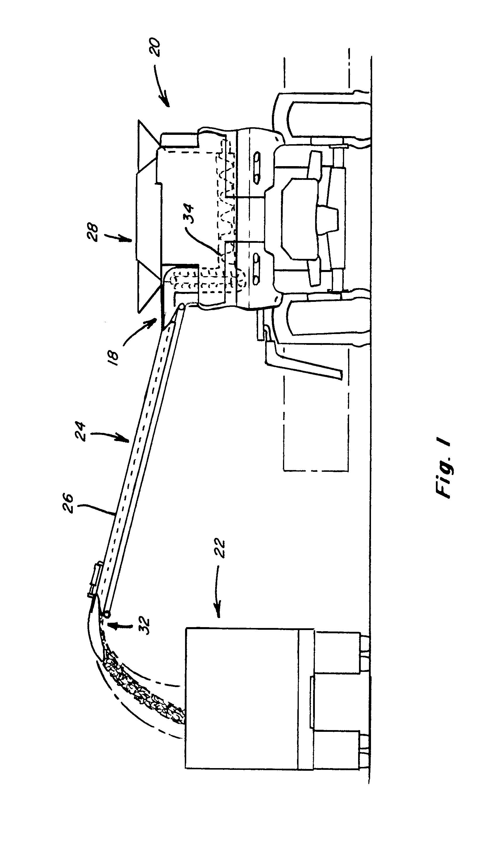 Supercharging feed system and method for a belt in tube conveyor