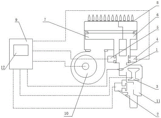 Gas water heater with wide adaption range and control method thereof