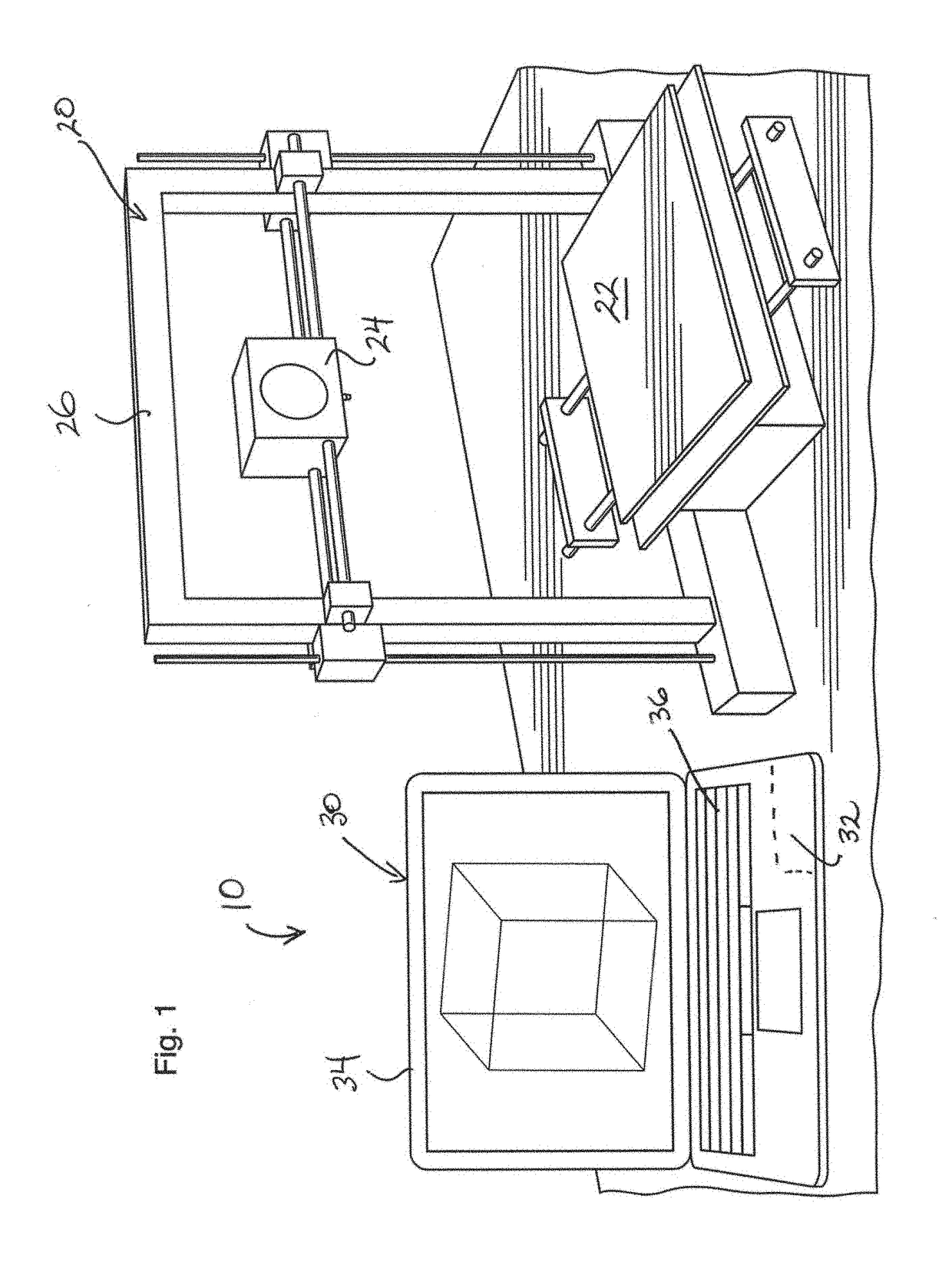 Method of reducing and optimising printed support structures in 3D printing processes