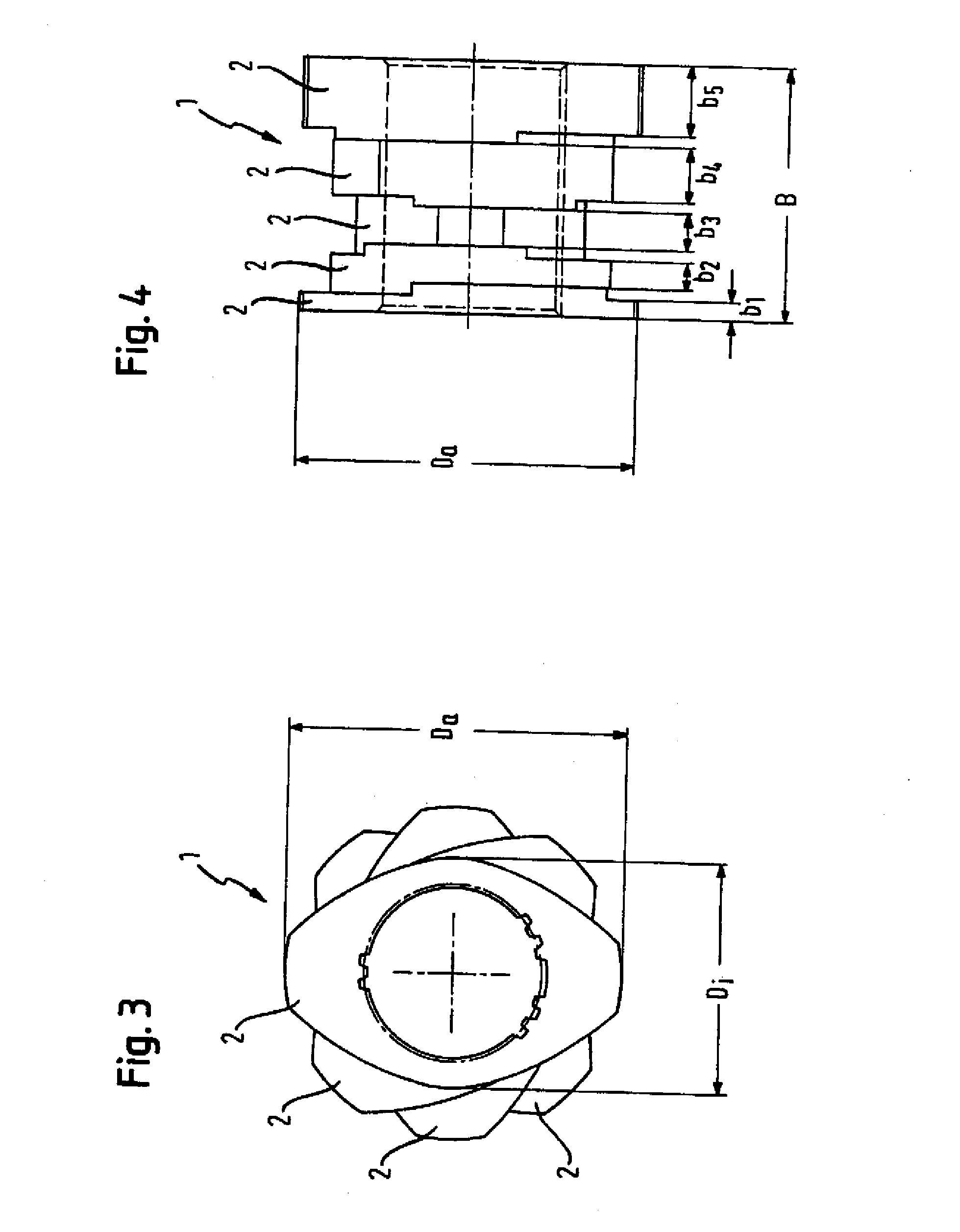 Screw element for use as a kneading element in a plasticizing unit