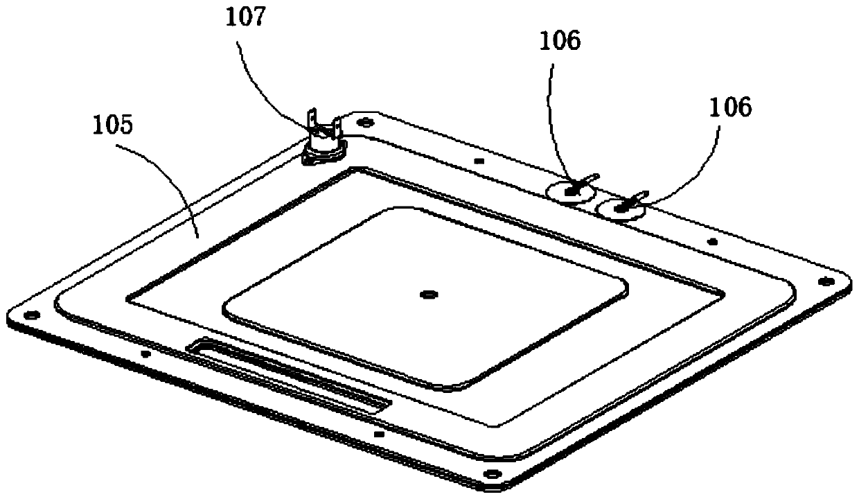 Water vapor condensation resistant assembly and cooking device