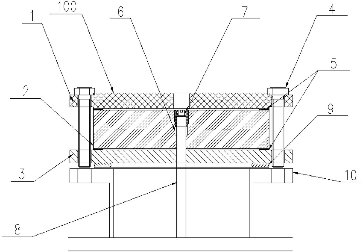 Composite tube plate for heat exchanger and heat exchanger containing same