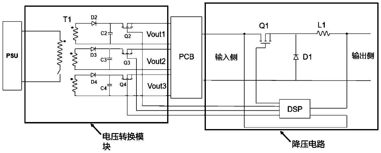 Server power supply and power supply method