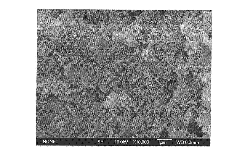 Graphene composite porous counter electrode, preparation method and application thereof