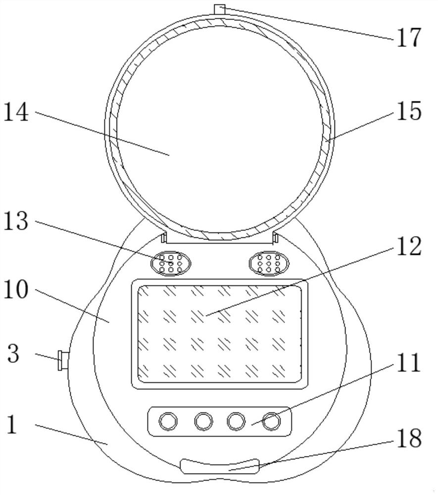 Intelligent button ornament