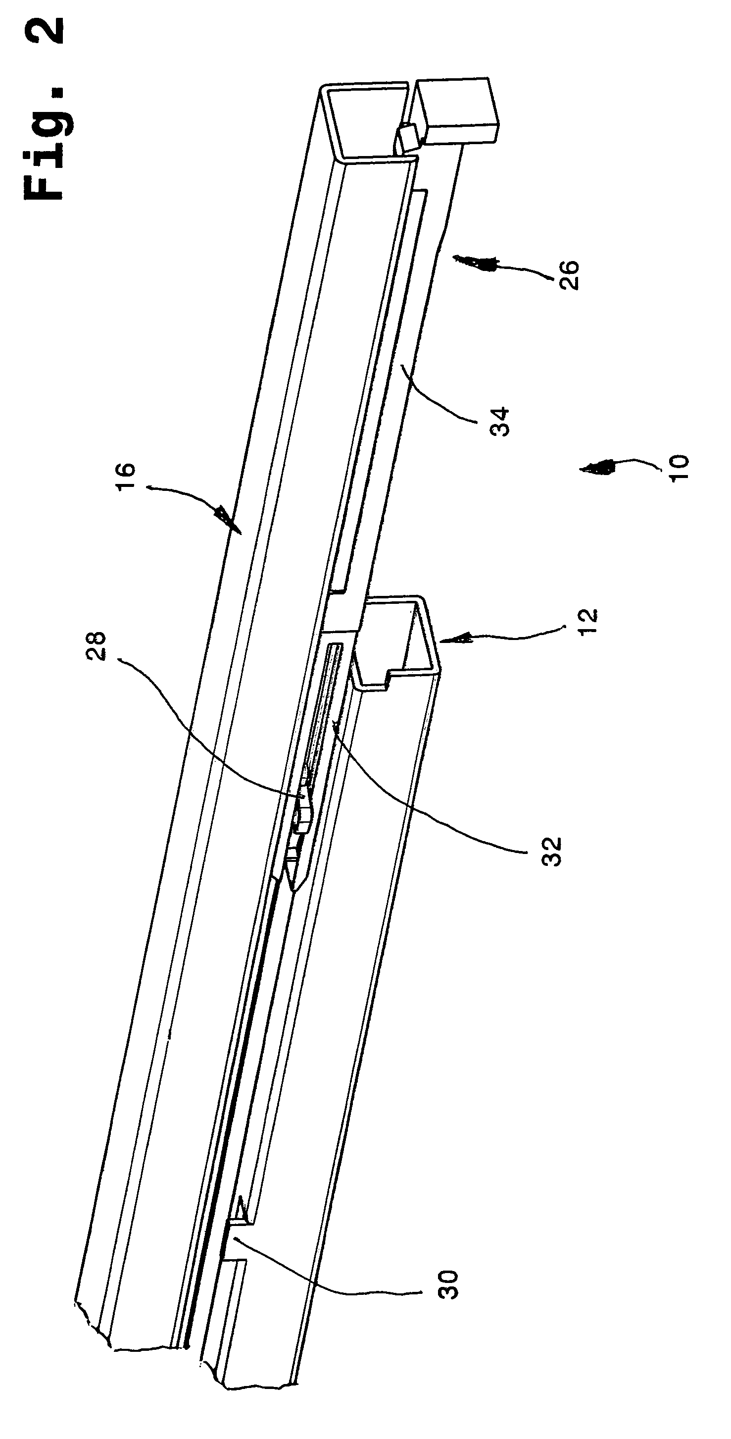 Self-closing drawer guides with integrated damping