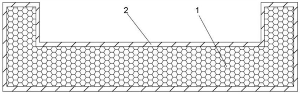 EPS foam box and production method thereof