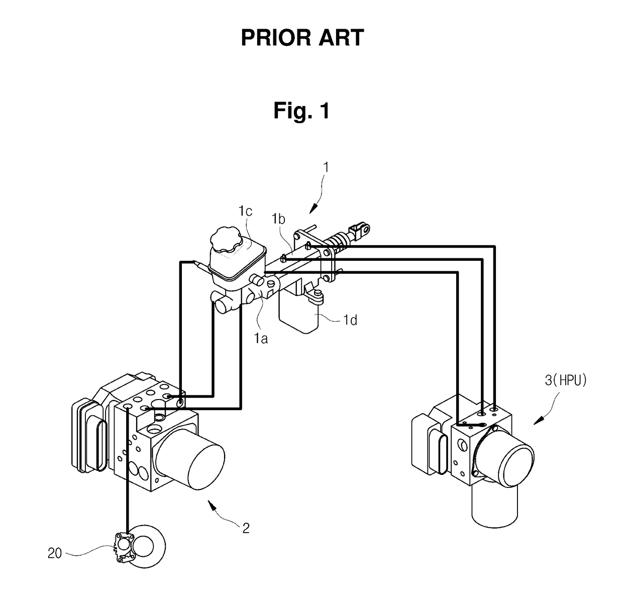 Integrated electro-hydraulic brake system